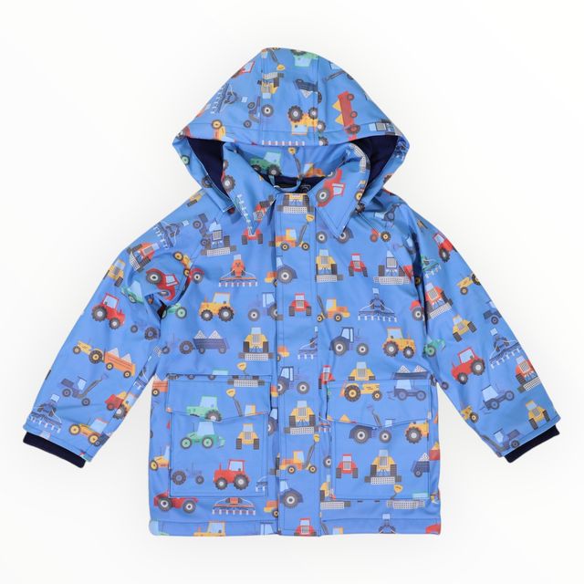 Raincoat Farm Machine - Blue
