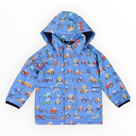 Raincoat Farm Machine - Blue