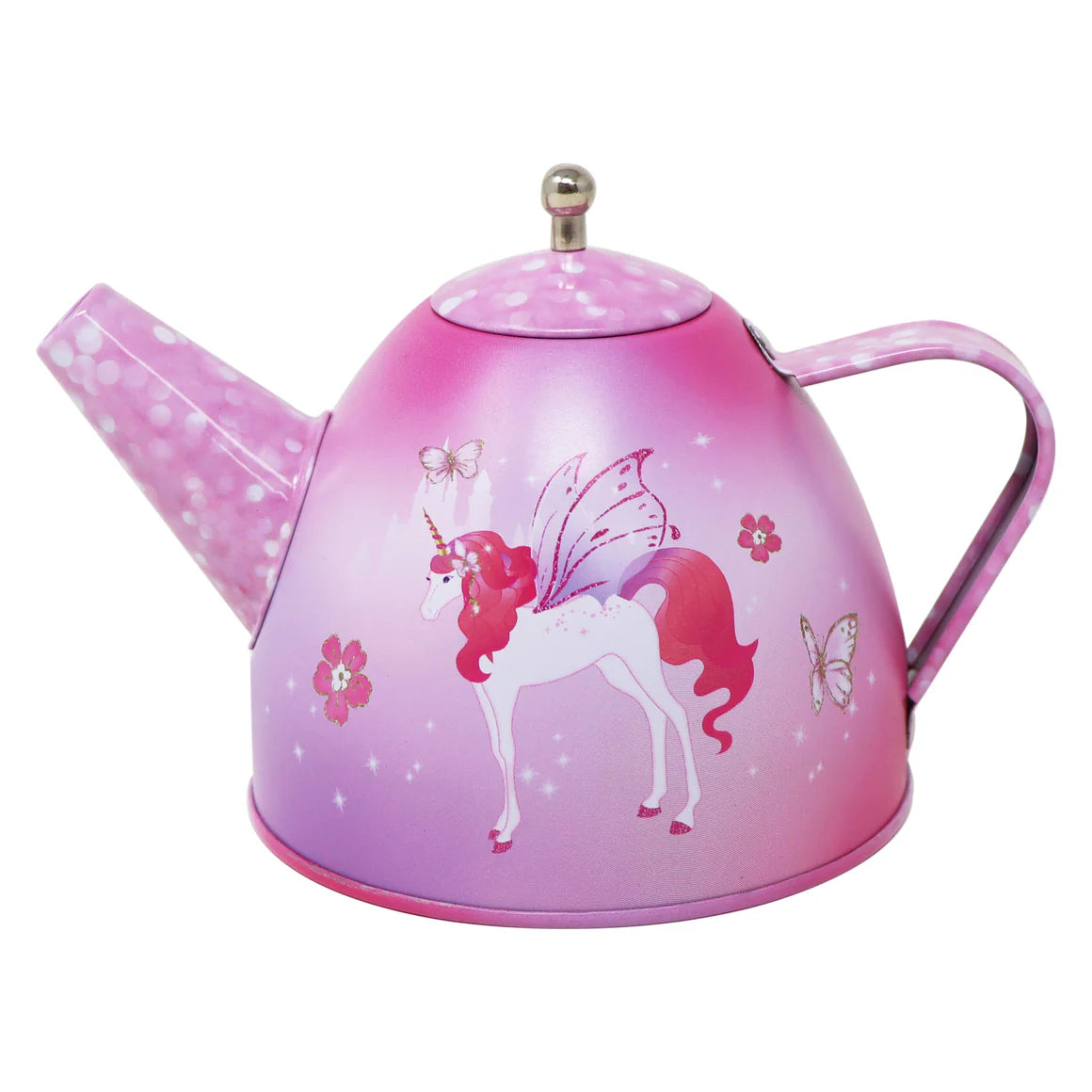 Unicorn Princess Tea Set w Case 15 Pce
