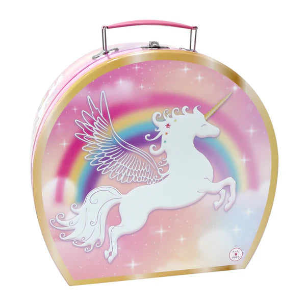 Unicorn Dreamer Tea Set w Case 15Pce