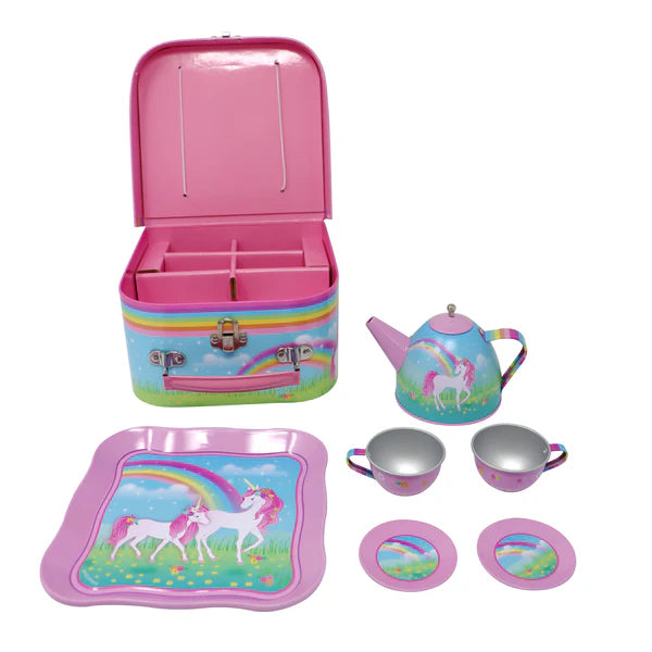 Stardust Unicorn Tea Set 6Pce