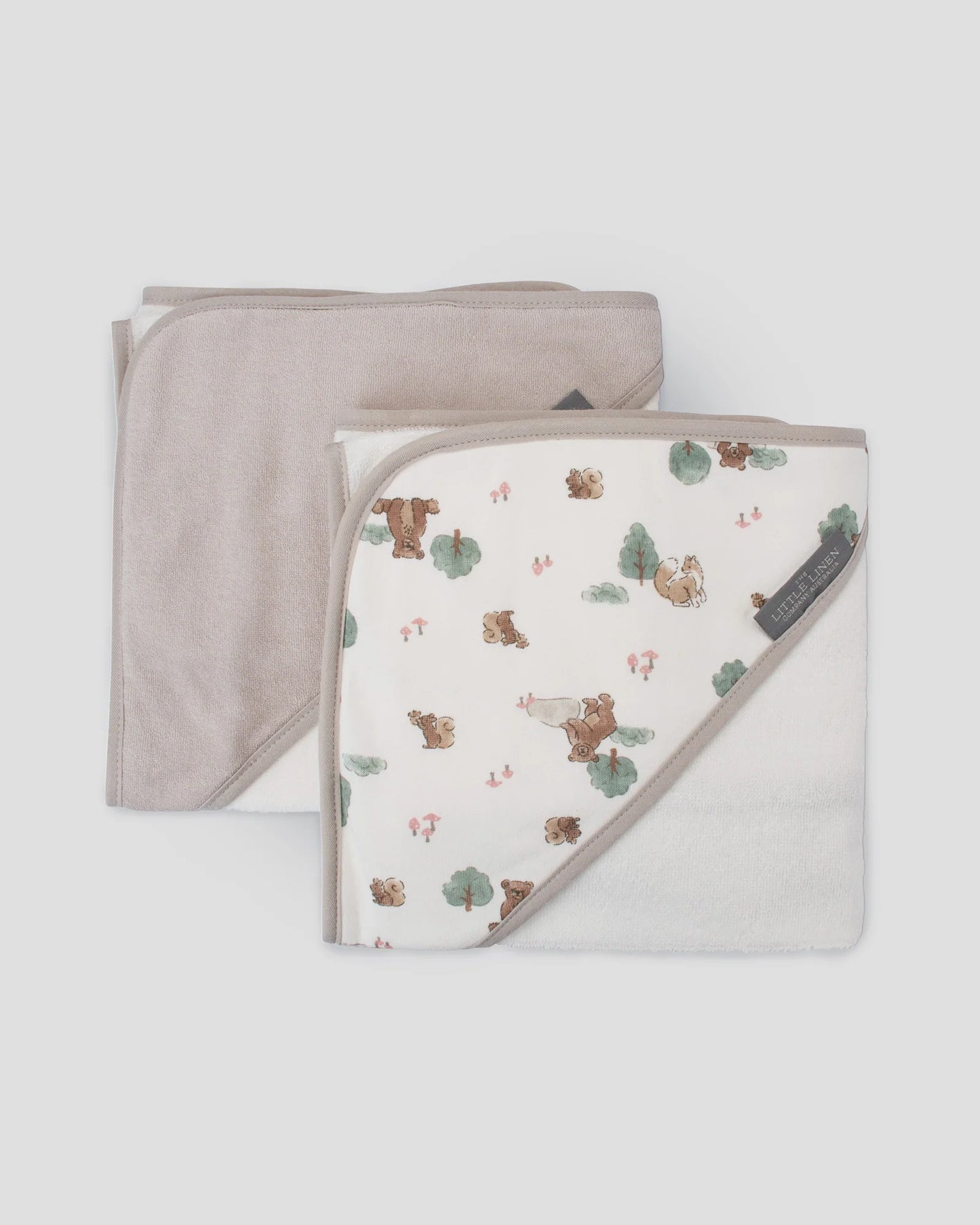 Baby Hooded Towels 2 Pack - Willow Bear