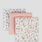 Muslin Wraps 3 Pack - Harvest Bunny