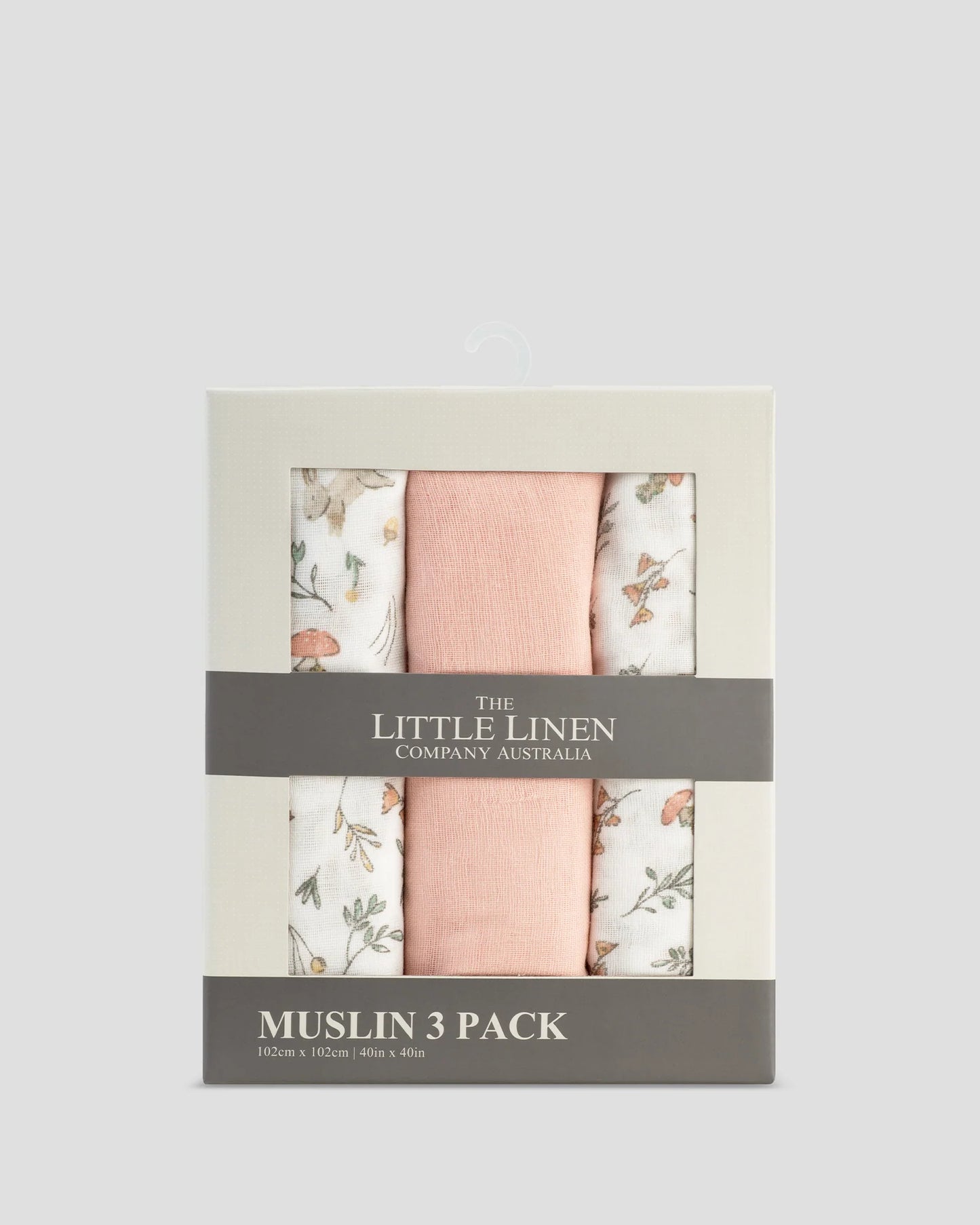Muslin Wraps 3 Pack - Harvest Bunny