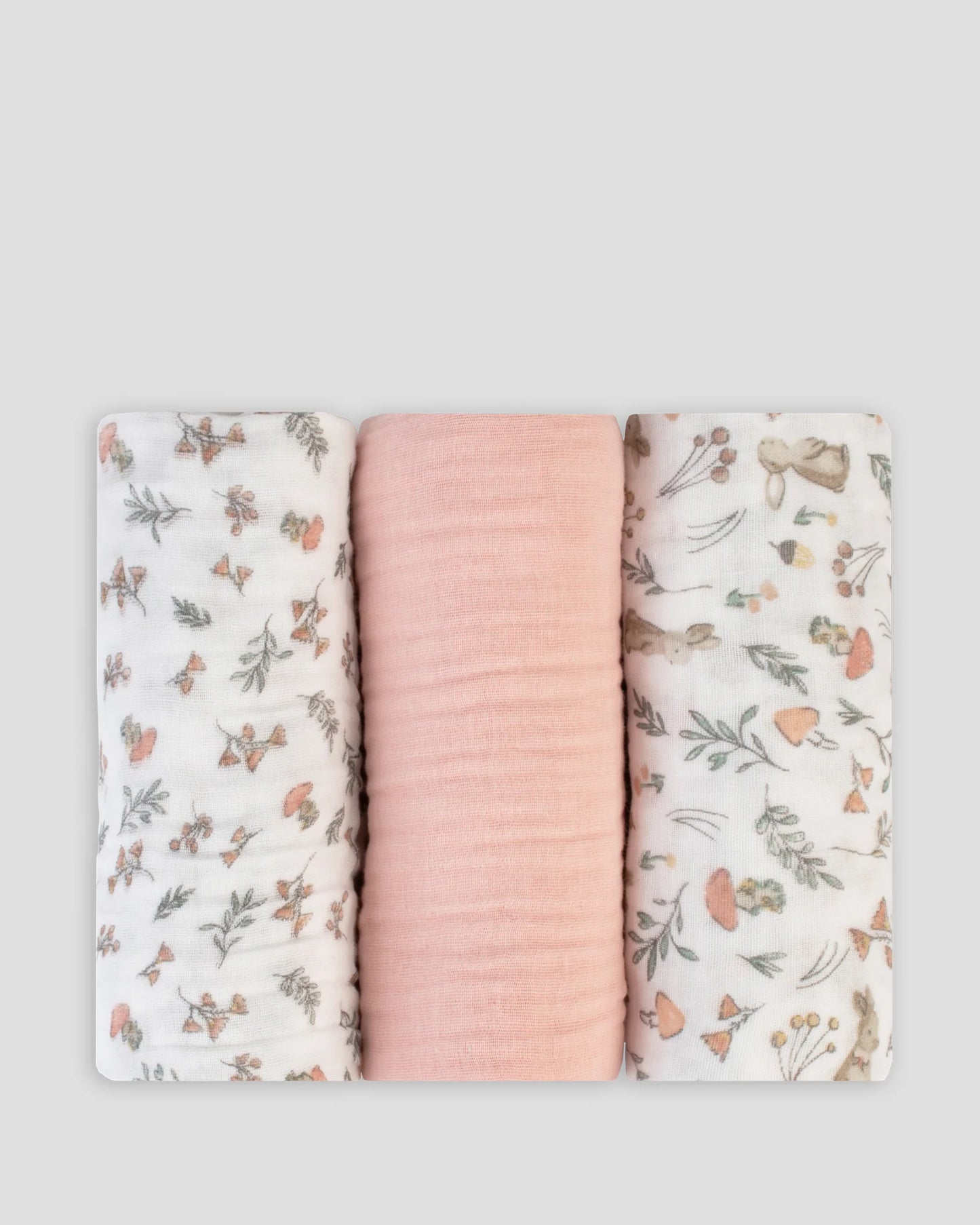 Muslin Wraps 3 Pack - Harvest Bunny