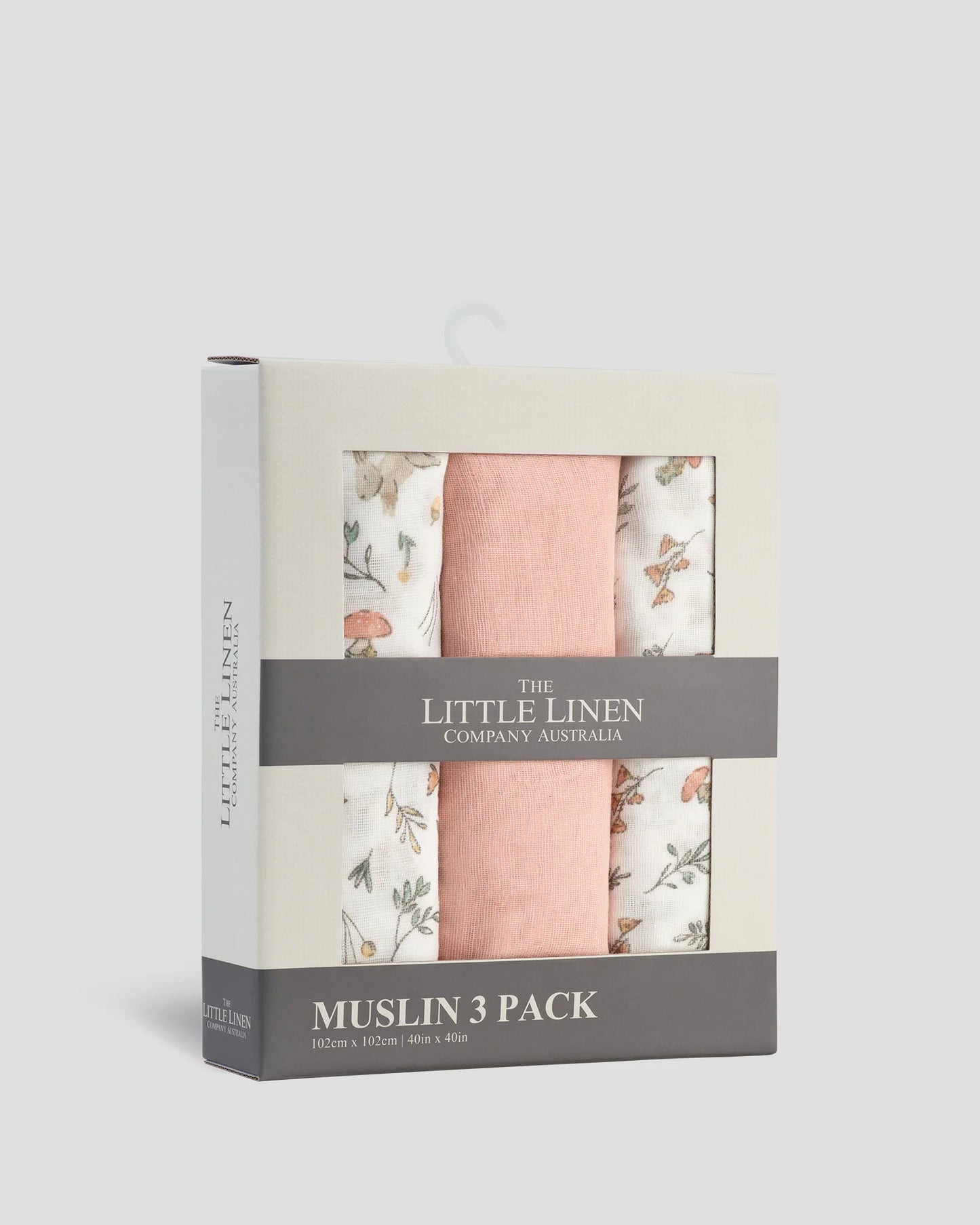 Muslin Wraps 3 Pack - Harvest Bunny