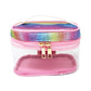 Rainbow Glitter Cosmetic Case