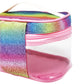 Rainbow Glitter Cosmetic Case