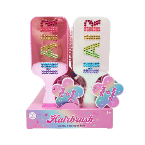 Bedazzled Hair Brush Assorted