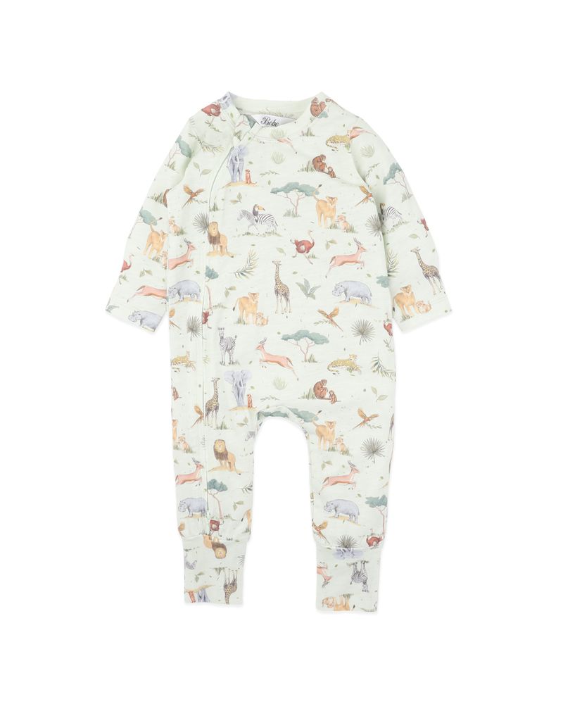 Sway L/S Zipsuit - Sway Print