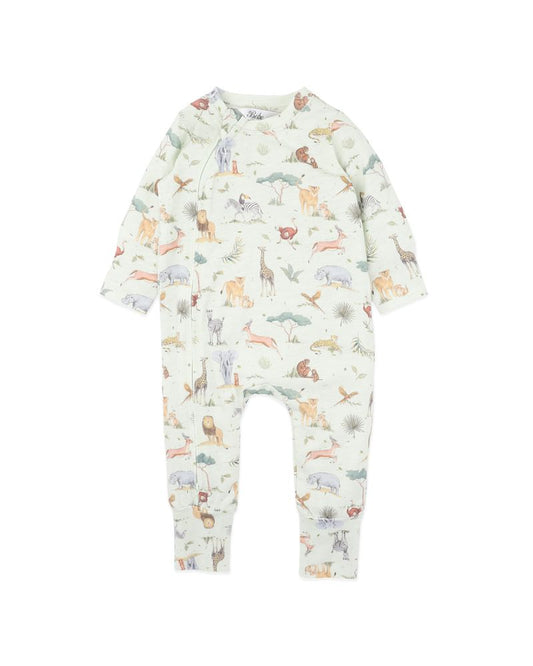 Sway L/S Zipsuit - Sway Print