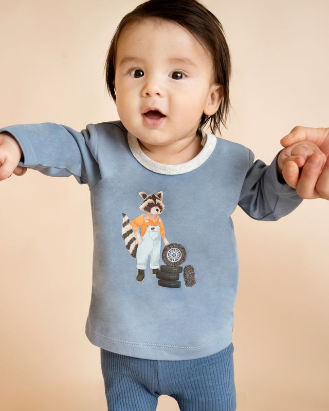 Alvin Racoon  L/S Tee