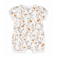 Taylor Floral S/S Zip Romper