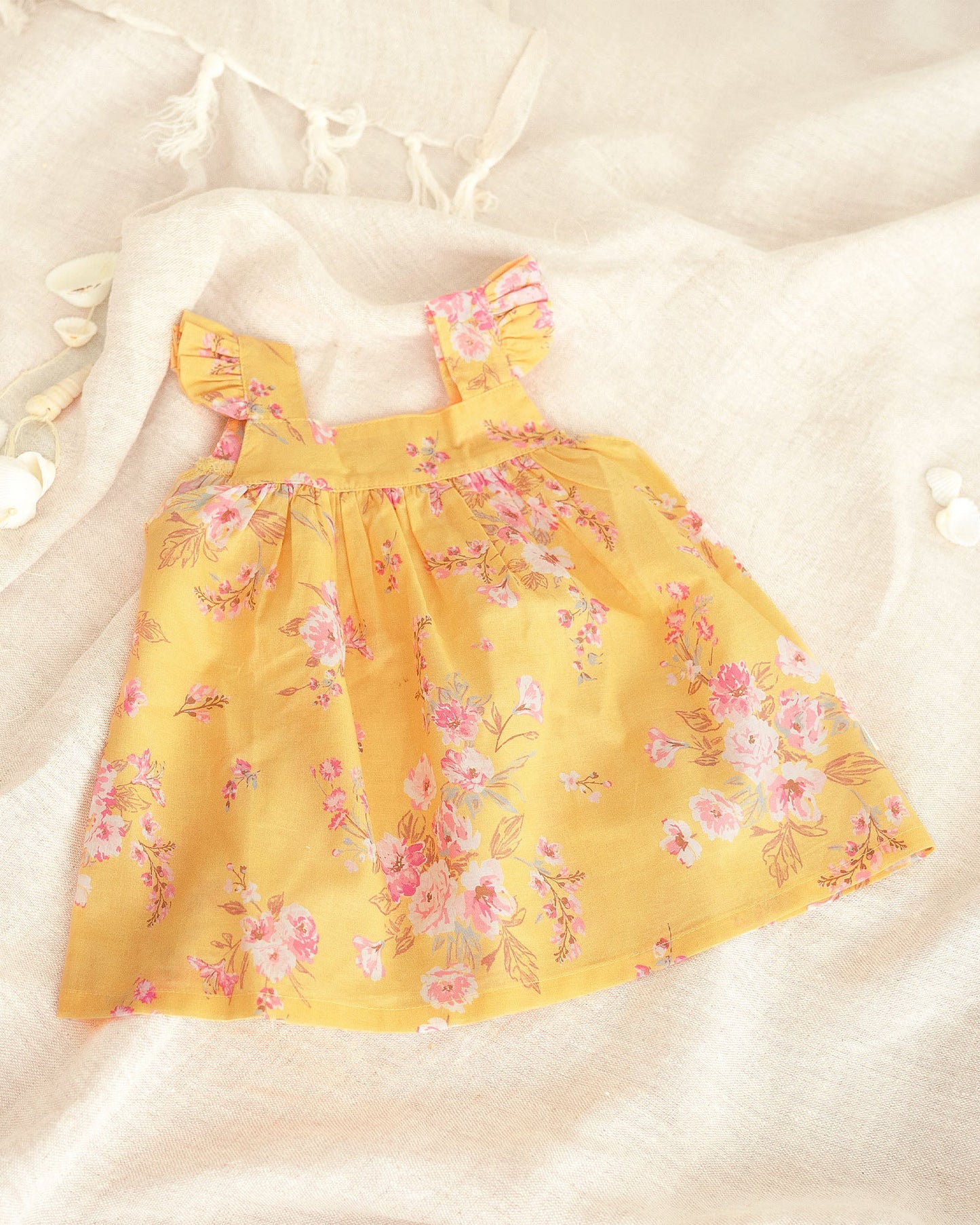 Felicia Baby Dress - Sunny