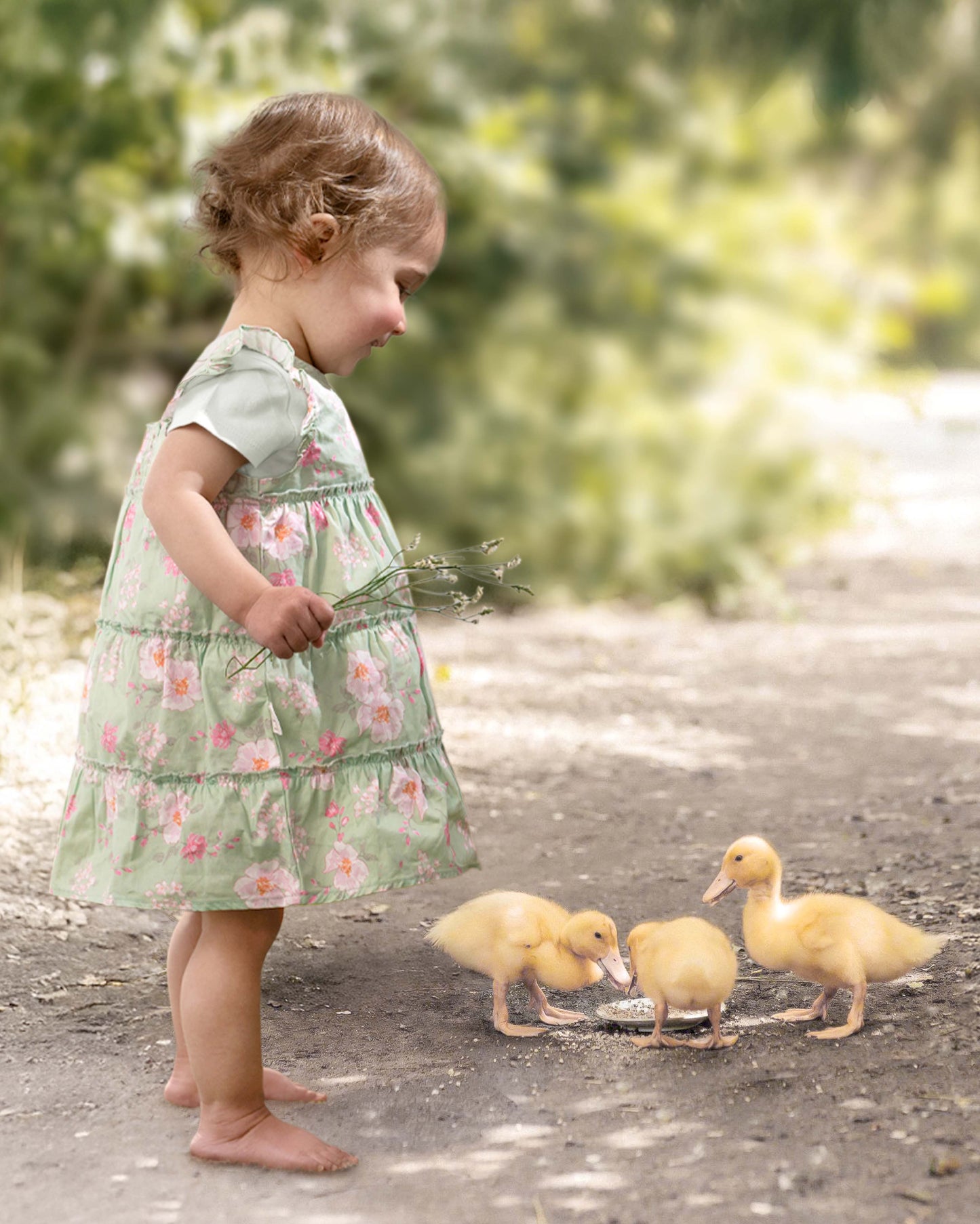 Toshi Baby Dress Matilda - Desert Rose Apple