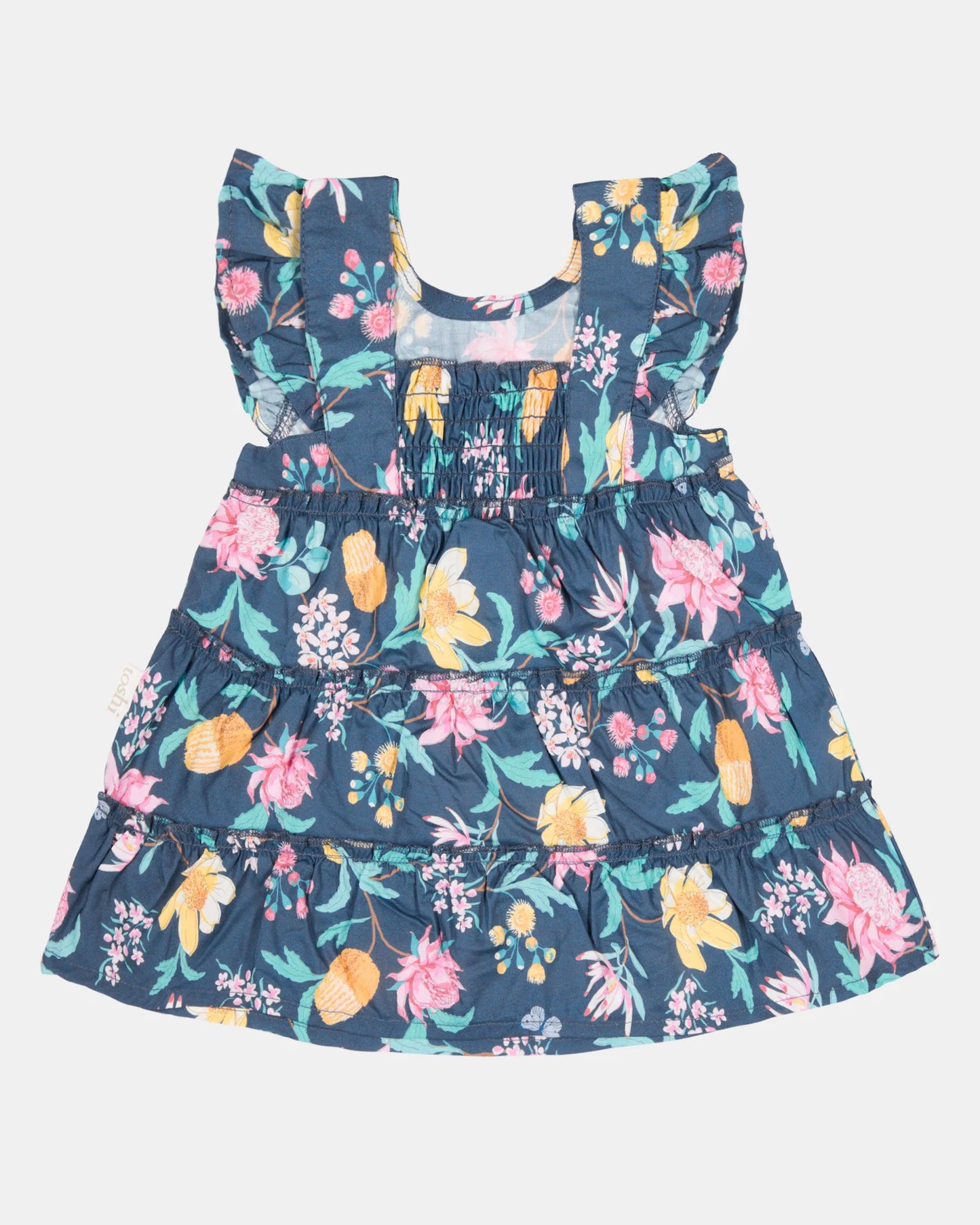 Toshi baby Dress Matilda - Waratah Midnight