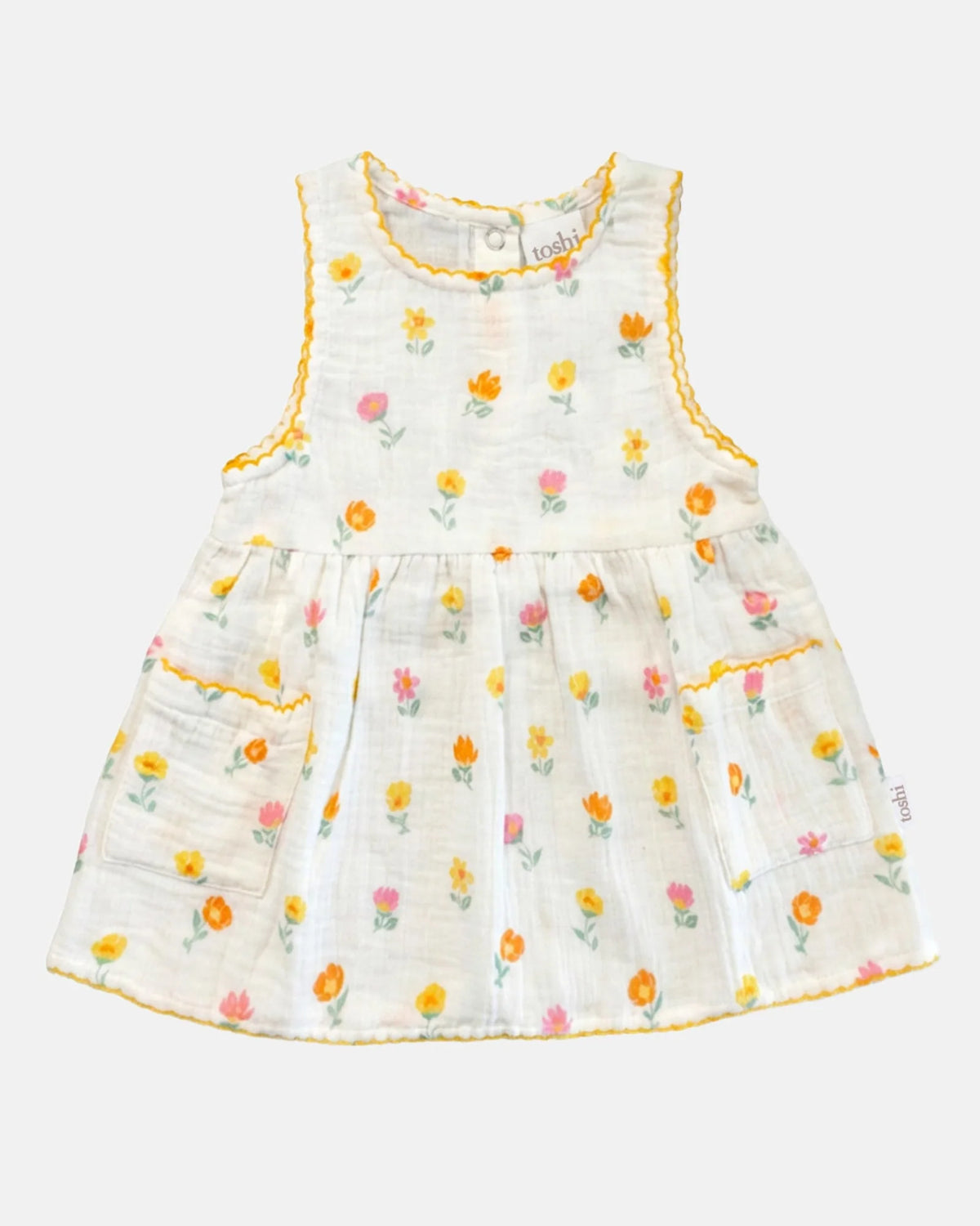 Toshi Baby Dress Pippa - Vanilla