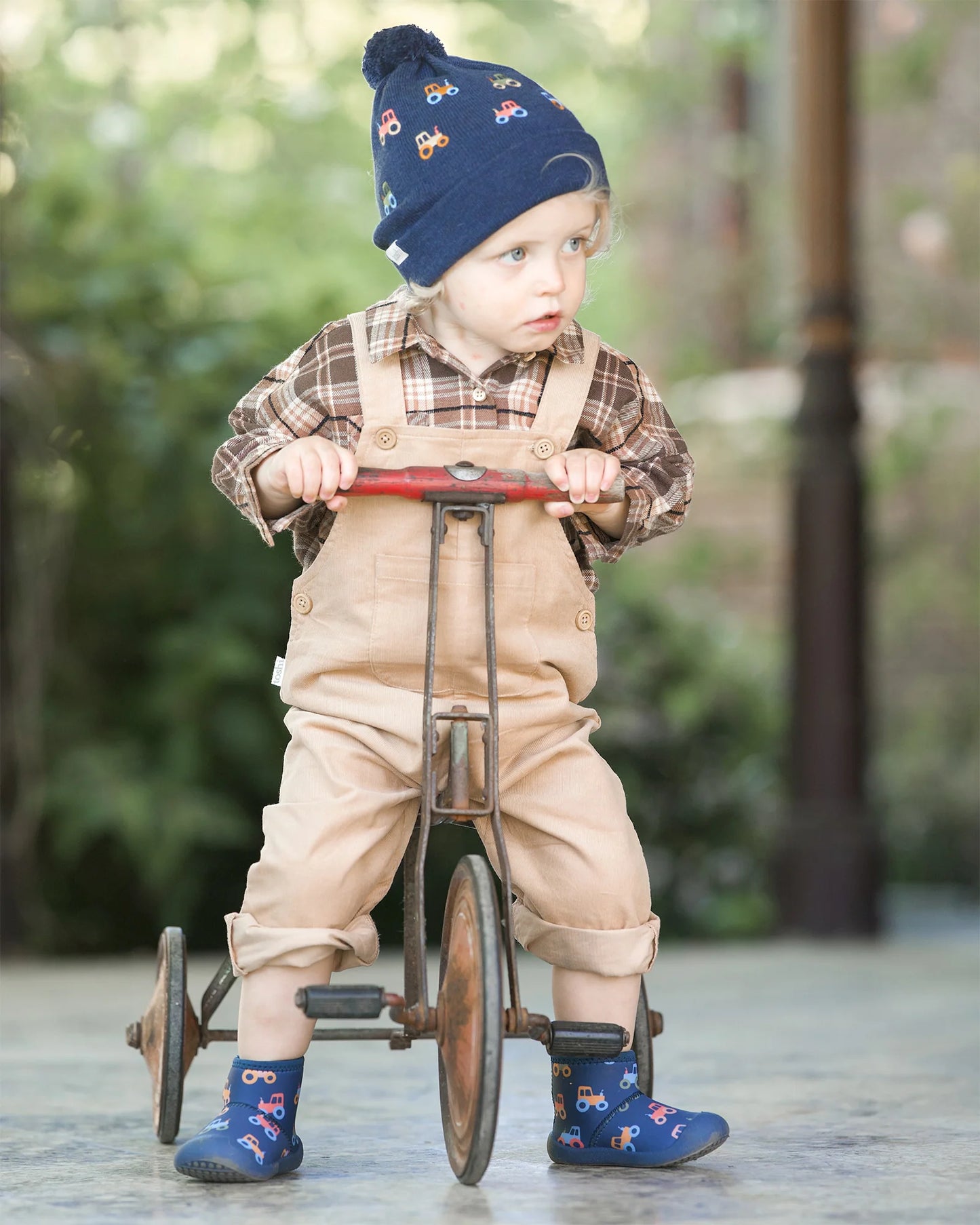 Quincy  Corduroy Overalls  - Driftwood