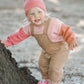 Quincy  Corduroy Overalls  - Driftwood