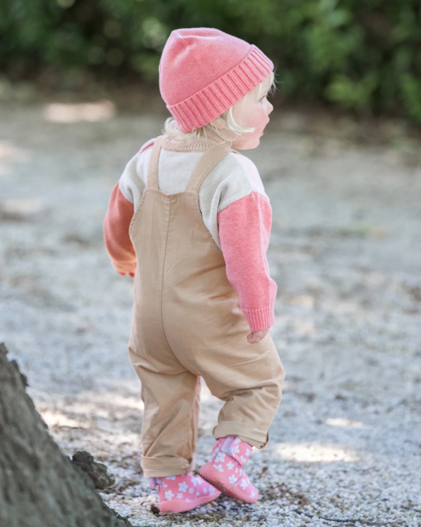 Quincy  Corduroy Overalls  - Driftwood