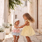 Toshi Baby Pinafore Florence - Lemon