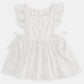 Toshi Baby Pinafore Florence - Vanilla