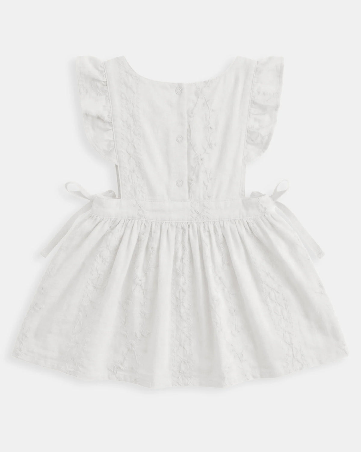 Toshi Baby Pinafore Florence - Vanilla