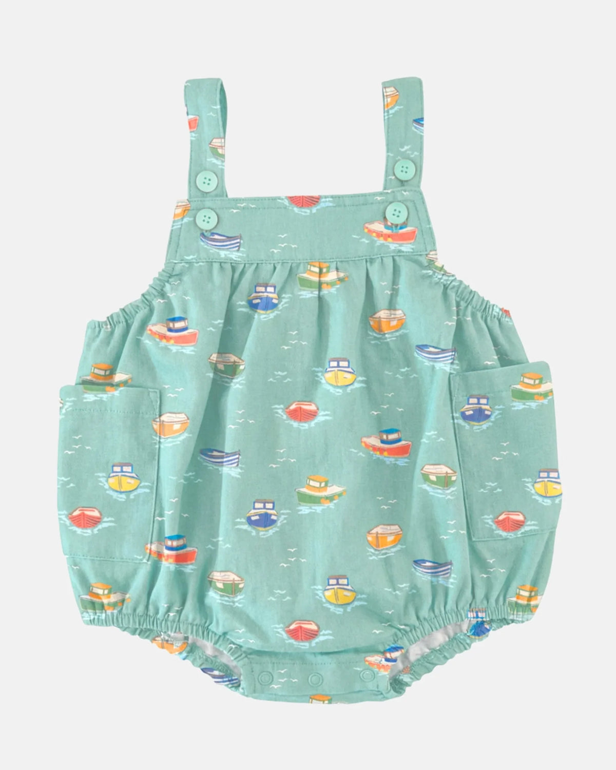 Toshi Baby Romper Bubble - Tugboat
