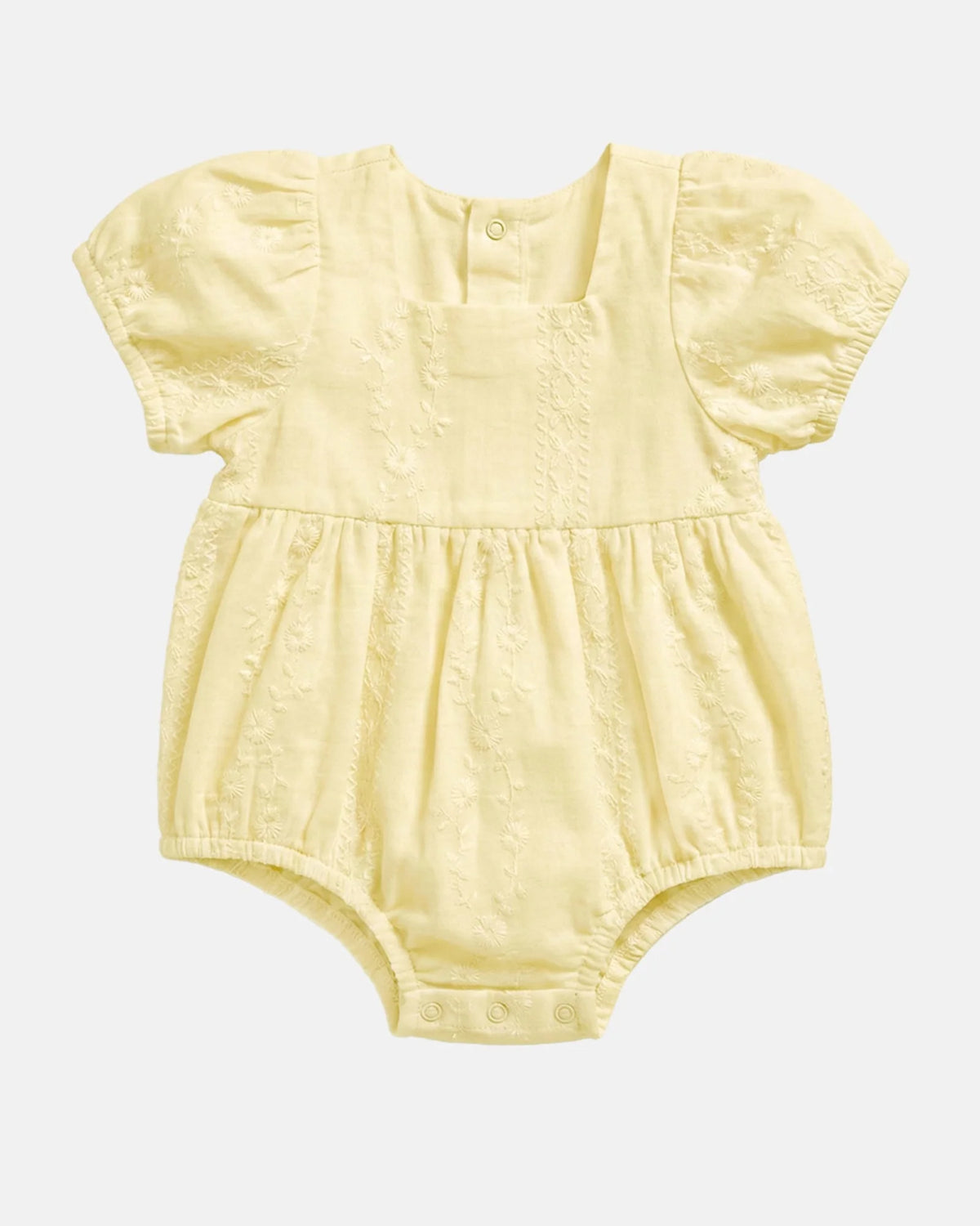 Toshi Baby Romper Florence - Lemon