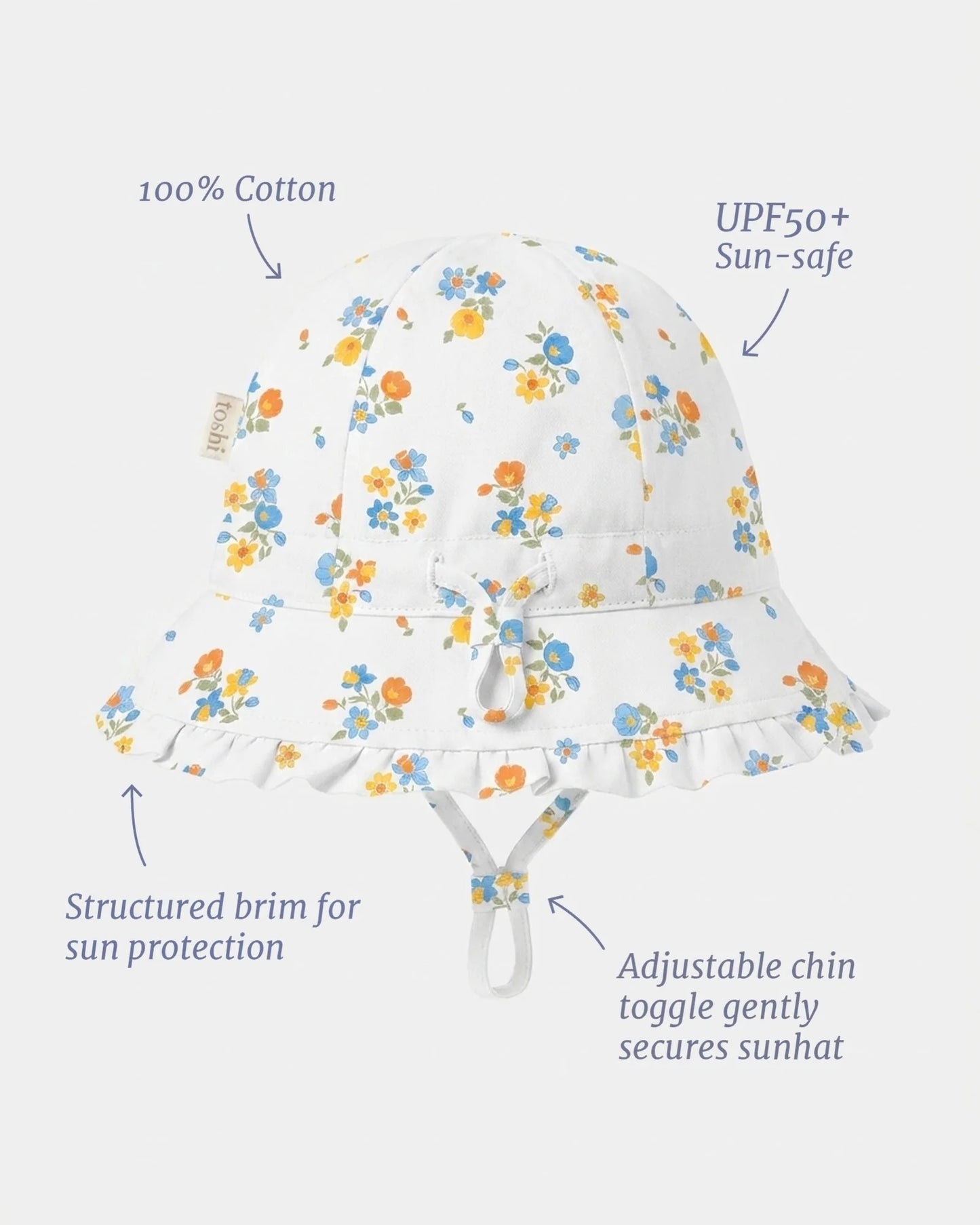 Bell Hat Arcadia Maddie - Vanilla