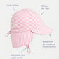 Flap Cap Mini - Blossom