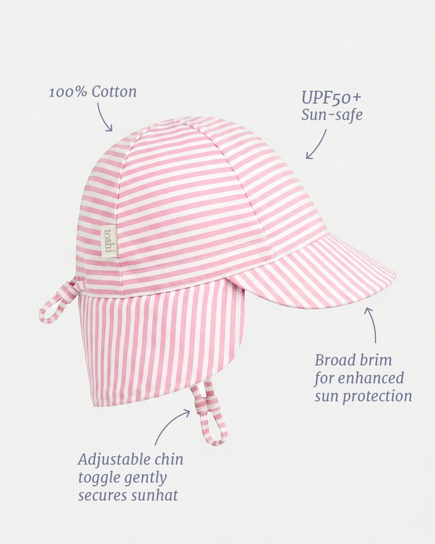 Flap Cap Mini - Blossom