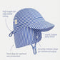 Flap Cap Mini - Capri