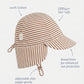 Flap Cap Mini - Mocha