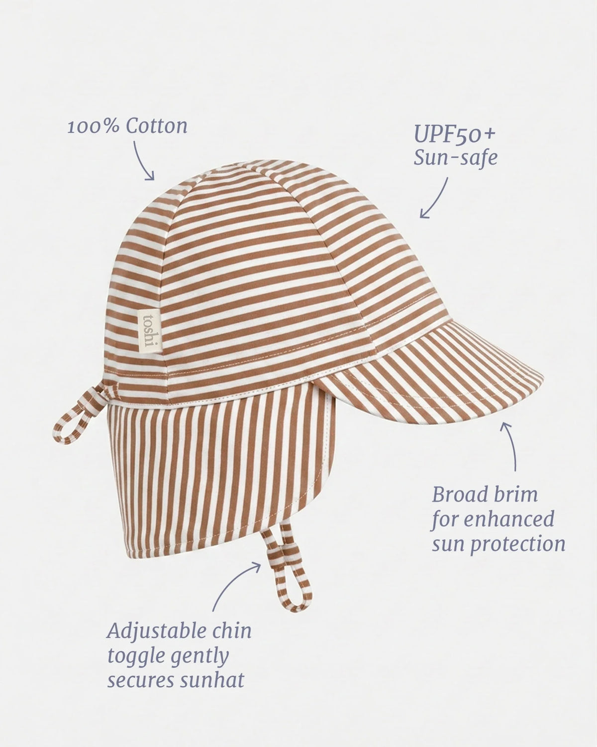 Flap Cap Mini - Mocha