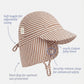 Flap Cap Mini - Mocha