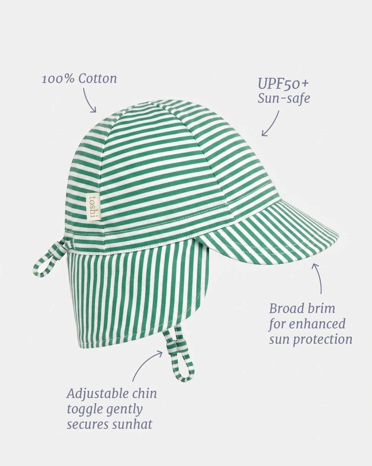 Flap Cap Mini -  Pistachio