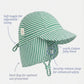 Flap Cap Mini -  Pistachio