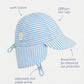Flap Cap Mini - Sea