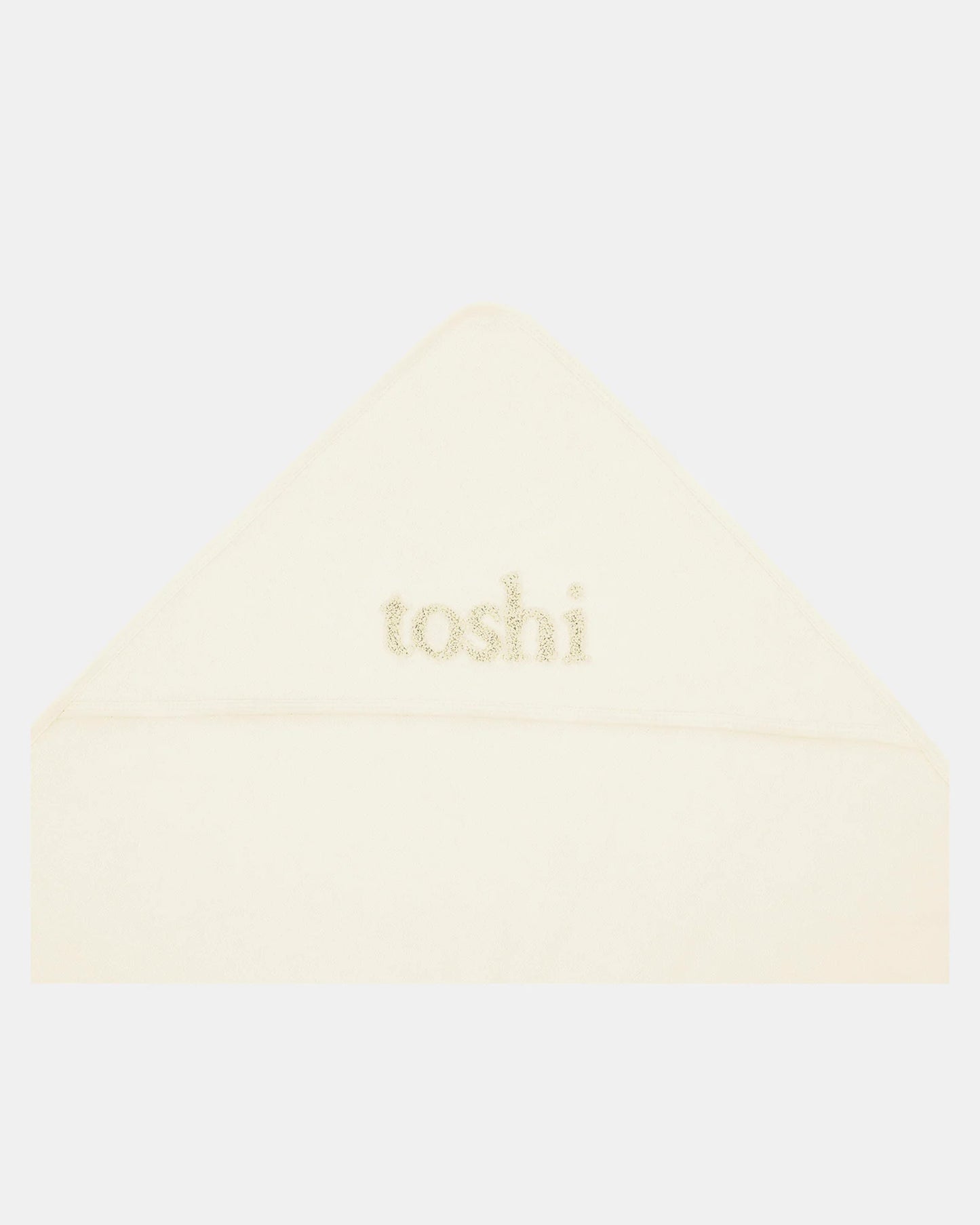 Toshi Hooded Baby Bath Towel Yummy - Cream