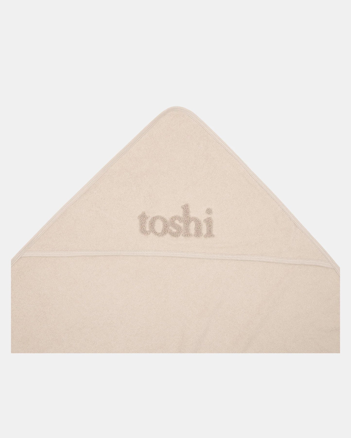 Toshi Hooded Baby Bath Towel Yummy - Oatmeal