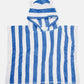 Toshi Hooded Towel - Capri Stripe
