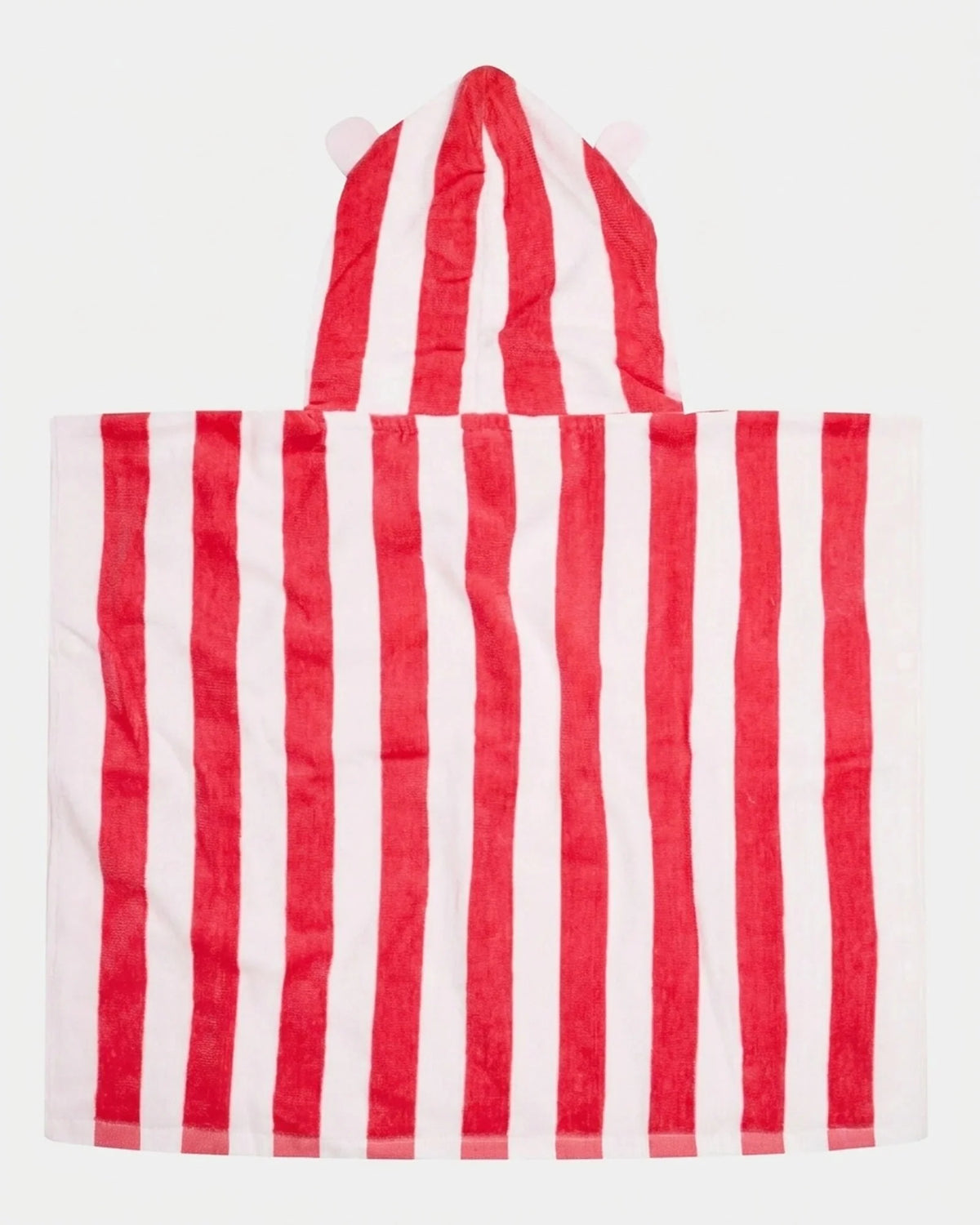 Toshi Hooded Towel - Lobster Stripe