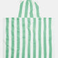 Toshi Hooded Towel - Seagrass Stripe
