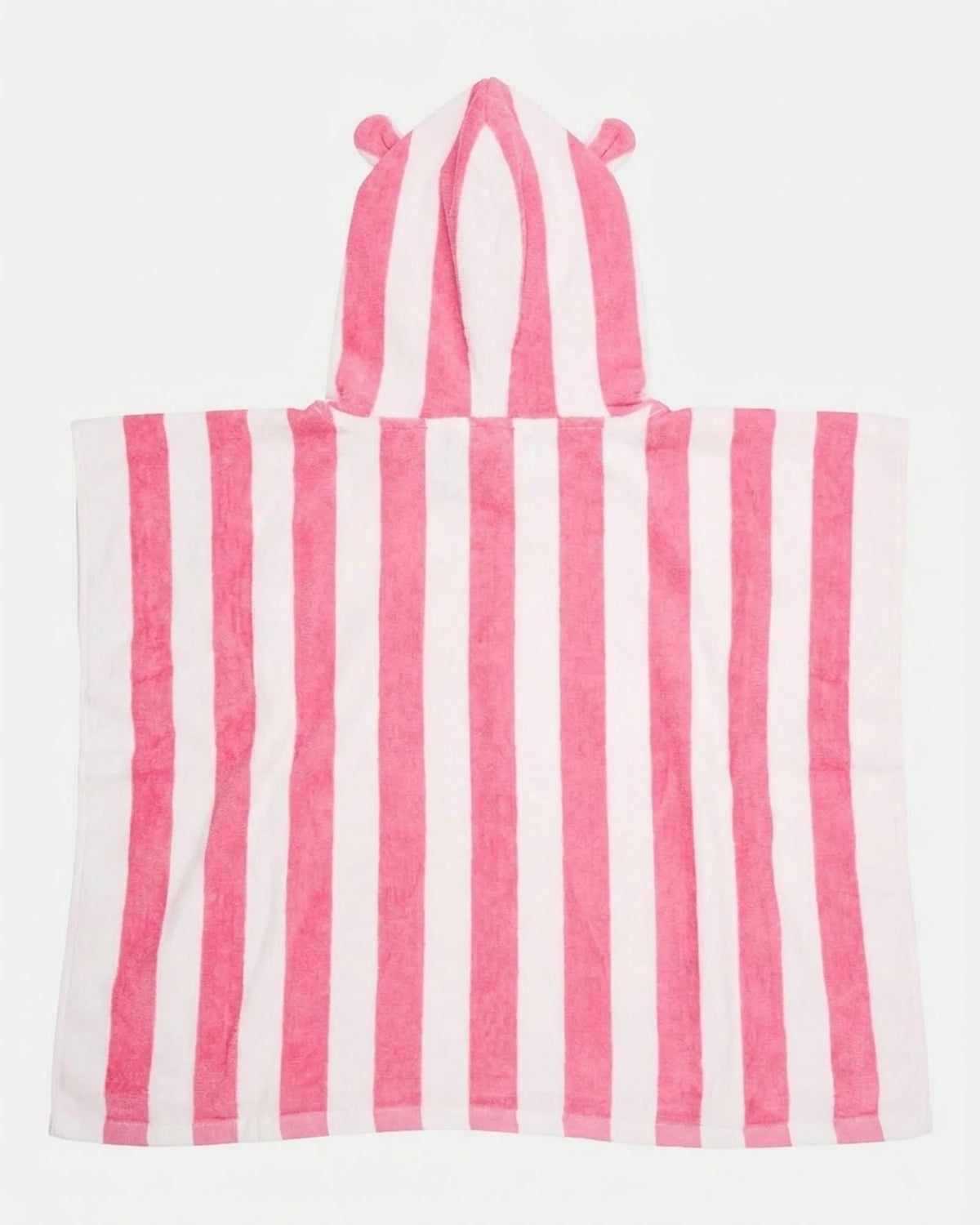Toshi Hooded Towel - Watermelon Stripe