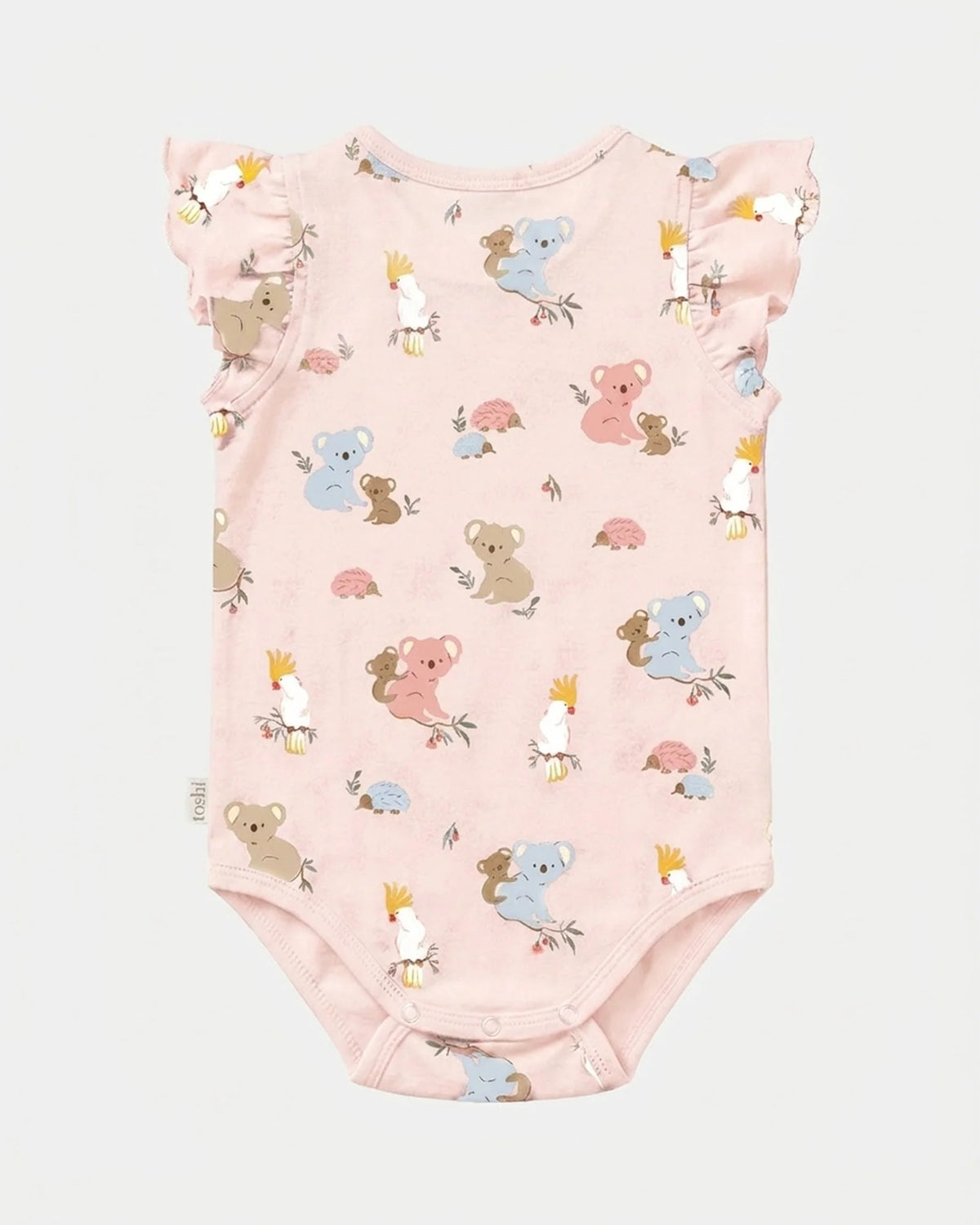 Toshi Onesie S/S Frill Arcadia - Gumnut Babies Blossom