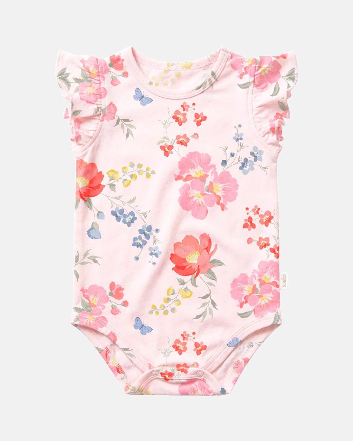 Toshi Onesie S/S Frill Arcadia - Wild Garden