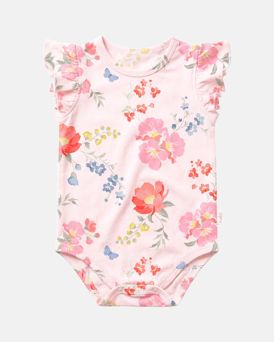 Toshi Onesie S/S Frill Arcadia - Wild Garden