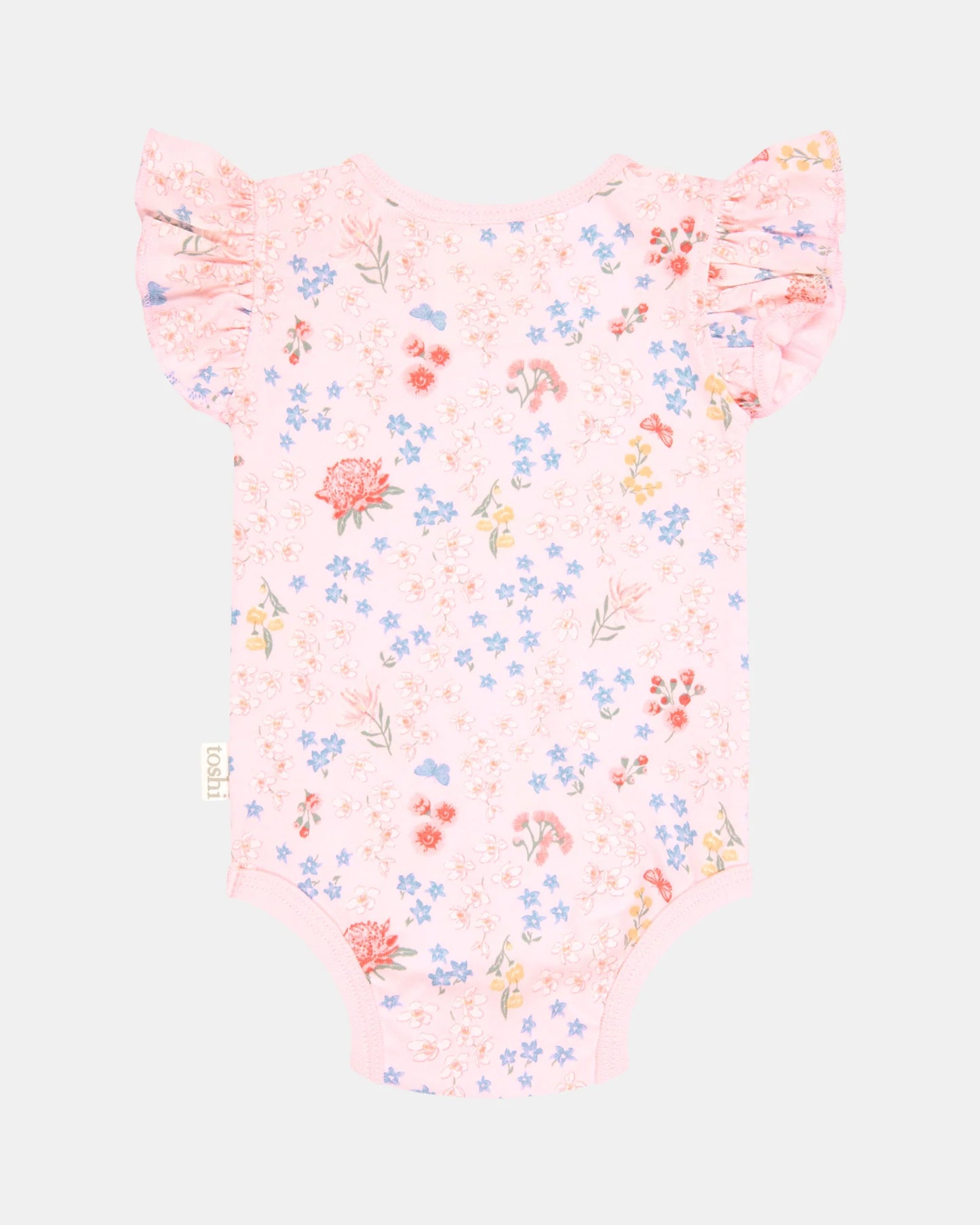Toshi Matilda S/S Onesie - Acacia Blossom