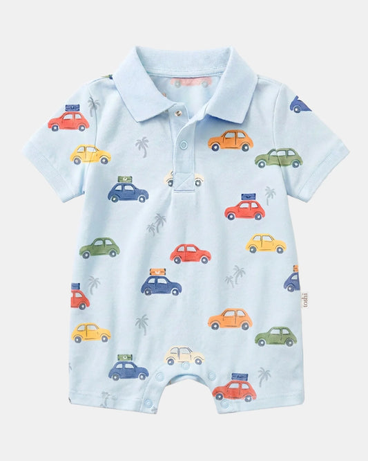 Toshi Onesie S/S Polo Arcadia - Big Mini